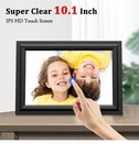 10 1 Inch Wifi Digital Picture Frame 16gb Hd Ips Touch Screen Uhale App  Sammix
