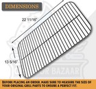 Outdoor Bazaar Replacement Porcelain Cooking Grid For 3 Burner Walmart Black 