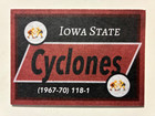 Dan Gable Autograph Iowa State Cyclones Wrestling Hof Custom Card Signed Auto