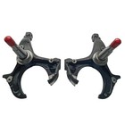 Pair Front Disc Brake Spindles Steering Knuckle Compatible With 1979-1987 Gm A 
