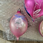 Ten Outstanding Poland Antique Hand Blown Christmas Ornaments  Beauties All- 