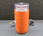 Braun Ksm 1 Coffee Grinder Model 4024 - Orange - West Germany Vintage Rare