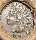 Unsearched Estate Wheat Penny Roll Indian Head Old Vintage Cents Silver Dime  r6