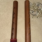 See Pictures Native American Style Wood   Bamboo Quena Flute
