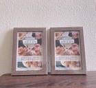 Photo Frame - Picture Frame - 4  X 6  - Pack 2   74726b 