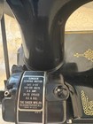 Vintage 1950 s Singer Cat  3-120 Sewing Machine W Case   Accessories