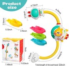 Bath Toys For Kids Ages 1-3 Baby Bath Shower Head Sprayer For Bathtub-4 Stackabl