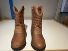 Toddler Memphis Zipper Western Boots Brown - Cat   Jack - Size 5 New