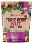 2 Packs Member s Mark Triple Berry Nut Trail Mix 40 Oz Each Pack 