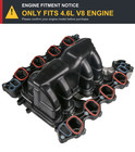 Intake Manifold W  Gaskets Set For Ford Crown Victoria Explorer Mustang 4 6l V8