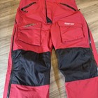 Bass Pro Shops Gore-tex Bib Overalls Pro Qualifier Men   s 2xl Fishing Red Black