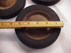 Three Vintage Solid Rubber Pedal Car  Wagon  Soapbox Derby Wheels   Tires