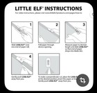 Little Elf Cutting Sliding Wrapping Paper Gift Roll Cutter Made Easy And Fun 2pk