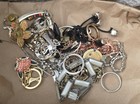 16  Lbs Of Vintage-now Broken   Tangled Jewelry- What You See Is What You Get  1