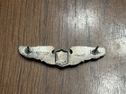 Ww2 Us Army Air Corps air Force Sterling Silver Pilot Wings Pin Badge N s  Meyer