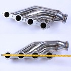 Turbo Exhaust Manifold headers Fit Ls1 Ls6 Lsx Gm V8 elbows T3 T4 To 3 0  V Band