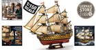 Ultimate 3d Puzzle  Assemble The Hms Victory Ship Model - 22 4  Display Piece