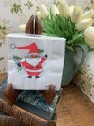 Vintage Hallmark Santa Cocktail Napkins - 1960s Christmas Party  24 Count 