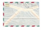 1955 Prrsia Trimmed Airmail Cover To New York