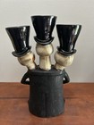 Yankee Candle Boney Bunch 2008 Triple Head Piece Halloween Pls Read Description 