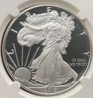 Proof 2019 W  1 Silver Eagle Early Releases Ngc Pf70 Uc Wp Gold Star Spotless