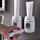 Wall Mounted Automatic Toothpaste Dispenser Bathroom Toothpaste Squeezer Holder