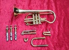 Bach Cr310 Shepherd s Crook Cornet In Brass Lacquer