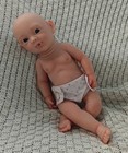 43cm Elf Doll 4 4lbs Full Body Platinum Silicone Baby Dolls Open Eyes Newborn Us