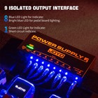 Joyo Rechargeable Battery Pedal Power Supply For Guitar Effect Pedals Usb Output