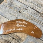 8  Wood Boomerang Hand-painted Signed Made In Australia Vintage Collectible E6