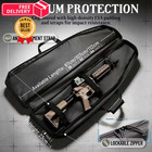 38 42 44  Tactical Soft Single Rifle Case Gun Bag W lockable 38   Black