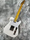 Custom Artic Pearl White Ultra Electric Guitar Maple Fingerboard Black Body Bind