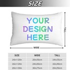 Personalized Custom Pillow Cover Throw Pillow Case With Picture Text Photo Gifts