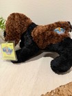 Kookey s Unlock The Fun Plush Dog Black Brown Puppy Stuffed Animal W  Tag