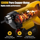 2m Cordless Concrete Vibrator  2x3000mah 21v Batteries Compatible With Makita Ba