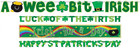 St  Patrick s Day Decorations 4 In 1 Banner Set Luck Of The Irish Theme Party