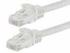 Rj45 Cat5e Cat5 Ethernet Lan Network Cable For Pc Ps Xbox Internet Router White