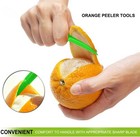 Oran Peeler Citrus Peel Cutter - Plastic Fruit Slicer Lemon Opener