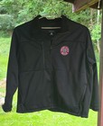 Vintage Iron City Beer Jacket Pittsburgh Brewing Patch Logo Antigua Coat Sz Xxl