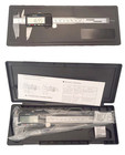 Digital Caliper 6  150mm Micrometer Lcd Gauge Vernier Measuring Ruler Black