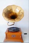 Antique Gramophone  Fully Functional Working Phonograph  Win-up Record Player