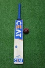 Custom Made English Willow Cricket Bat With Free Red Leather Ball