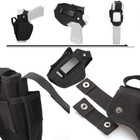 Universal Iwb Owb Tactical Gun Holster With Mag Pouch Concealed Carry Pistol