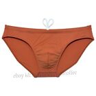 Men Solid Swim Briefs Swimming Trunks Board Shorts Swimsuit Drawstring Swimwear
