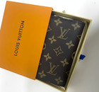 Louis Vuitton Monogram Passport Cover Brown W dust Bag   Box