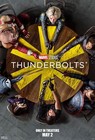 2025 Thunderbolts Movie Poster 11x17 Florence Pugh Marvel Sebastian Stan     