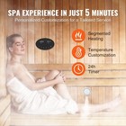 15kw Steam Generator Self Draining Sauna Bath Home Spa Shower W controller