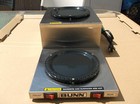 Bunn Wl2 Electric Coffee Pot Warmer - Two Burners-front To Back
