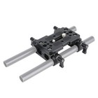 Tripod Mounting Plate With 15mm Rod Clamp Railblock For Rod Support dslr Rig    