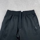 Adidas Pants Mens Medium Grey Team Issue Tech Fleece Warm Up Drawstring